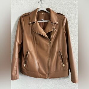 New Faux Leather Jacket